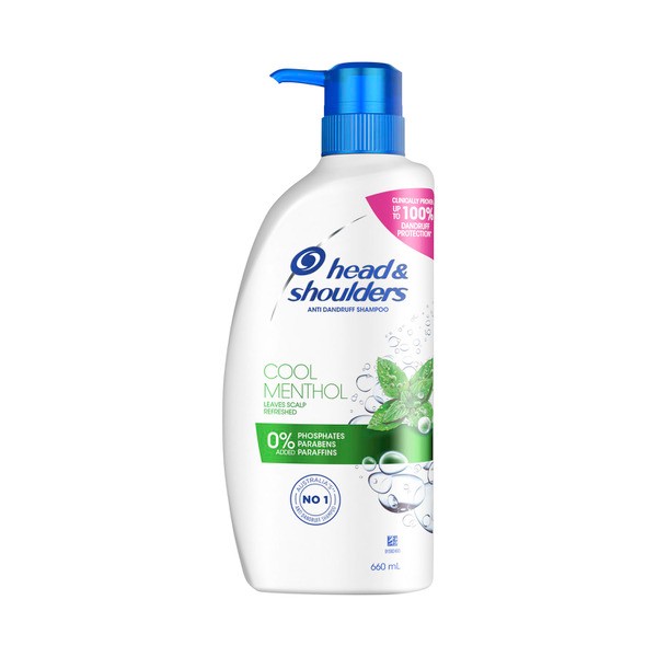 Head & Shoulders Shampoo Cool Menthol | 660mL