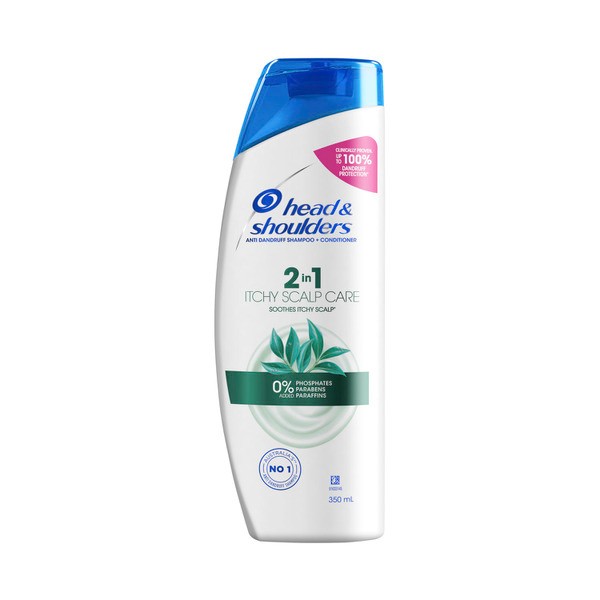 Head & Shoulders Itchy Scalp 2 In 1 Shampoo & Conditioner | 350mL