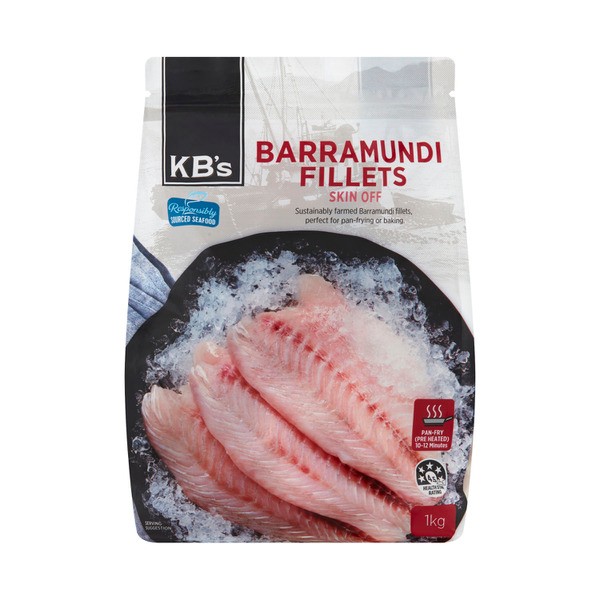 Kb's Barramundi Fillets | 1kg