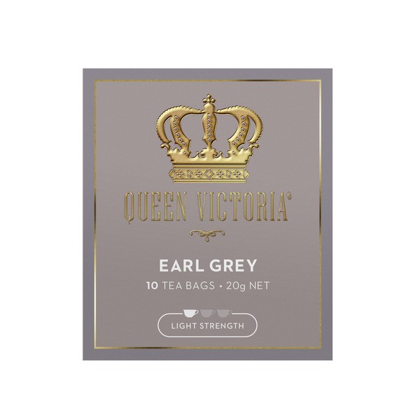 Queen Victoria Earl Grey Tea Bags | 10 pack