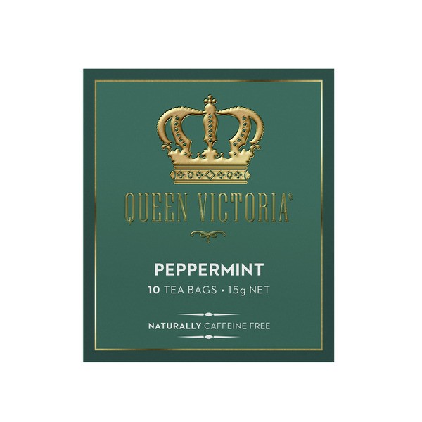 Queen Victoria Peppermint Tea Bags | 10 pack