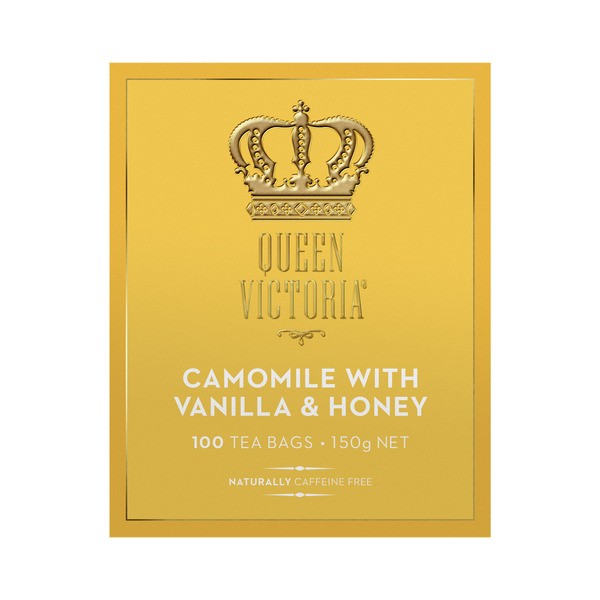 Queen Victoria Honey & Vanilla Camomile Tea Bags | 100 pack