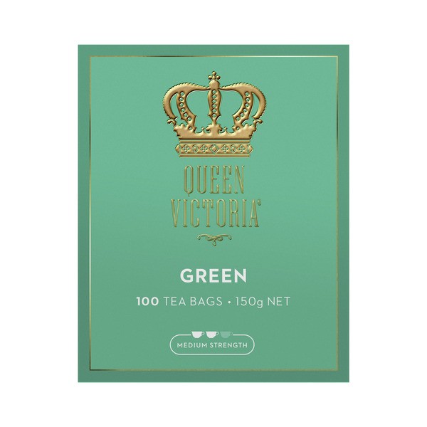 Queen Victoria Green Tea Bags | 100 pack