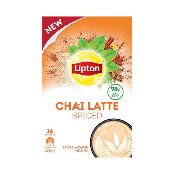 Lipton Spiced Chai Latte Sachets | 16 pack