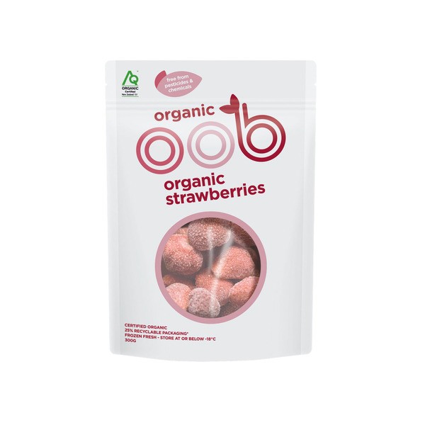 Oob Organic Frozen Strawberries | 300g