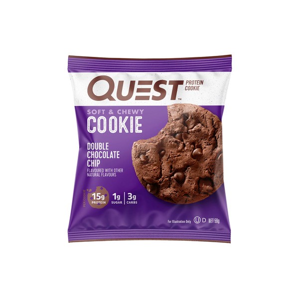 Quest Protein Cookie Double Chocolate Chip | 59g