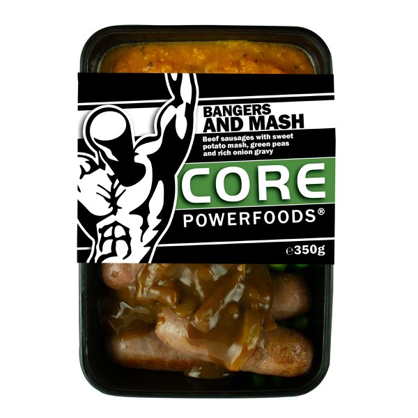 Core Power Foods Bangers And Mash | 350g