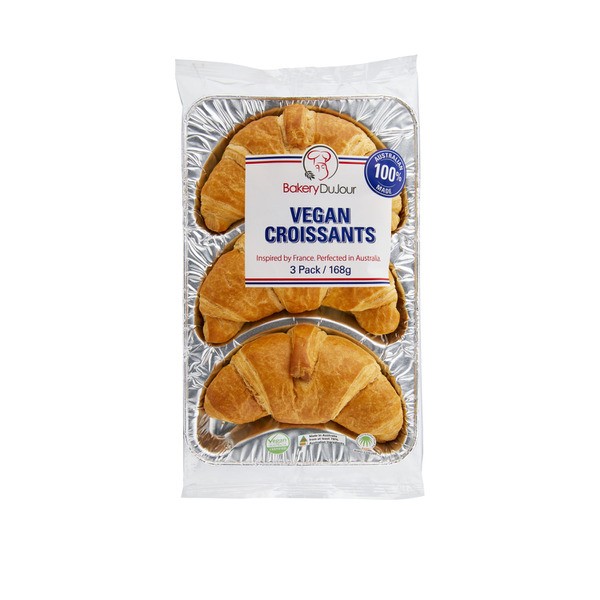 Bakery Du Jour Vegan Croissant 3 Pack | 168g