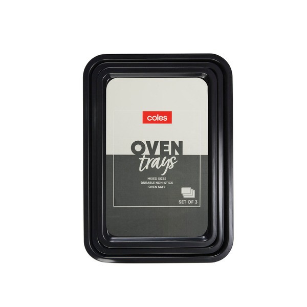 Coles Oven Trays | 3 pack