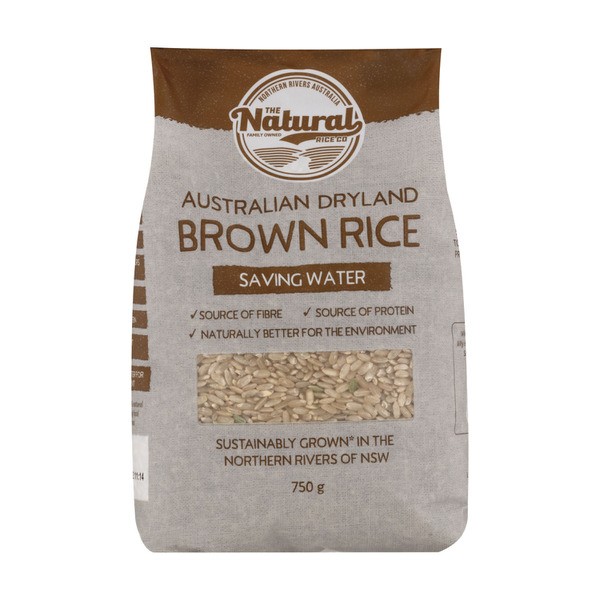 The Natural Rice Co Australian Medium Grain Brown | 750g