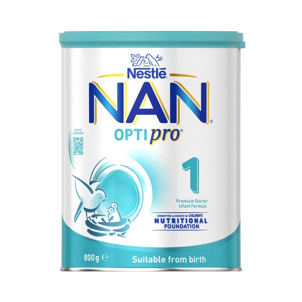 Nestle NAN Optipro 1 Premium Starter Baby Infant Formula Powder From Birth  | 800g