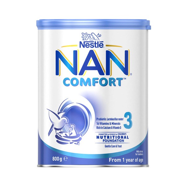 Nestle NAN Comfort 3 Toddler Milk Drink Powder From 1 Year  | 800g