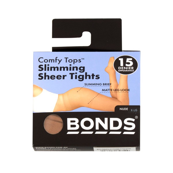 Bonds Sheer Pantyhose Slim Nude Large | 1 each