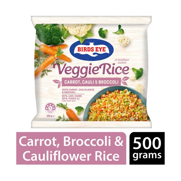 Birds Eye Carrot- Cauli & Broccoli Veggie Rice | 500g