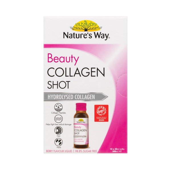 Nature's Way Beauty Collagen Shots | 10 pack