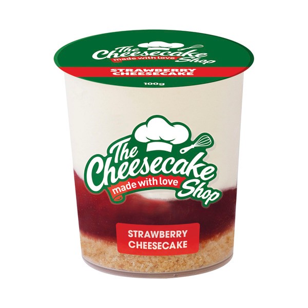 The Cheesecake Shop Strawberry Cheesecake Cup | 100g