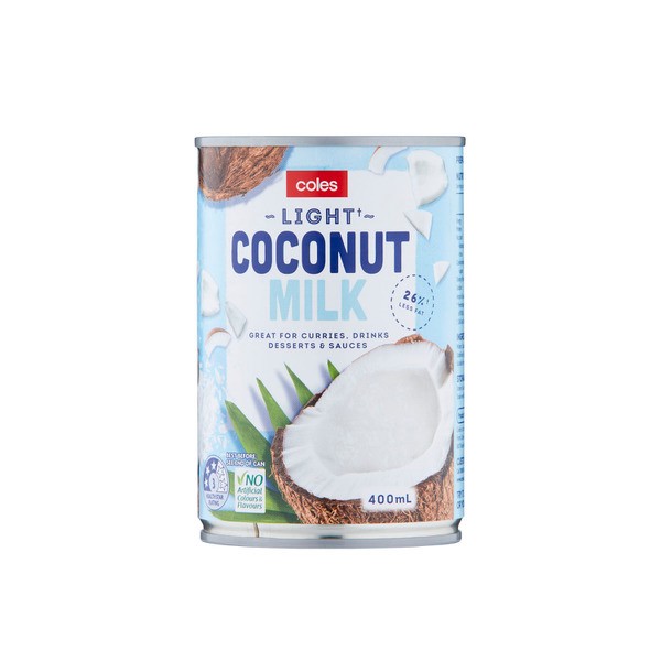 Coles Light Coconut Milk | 400mL