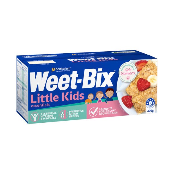 Sanitarium Weet Bix Breakfast Cereal Little Kids Essentials | 400g