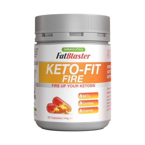 Naturopathica Fatblaster Keto-Fit Fire | 60 each