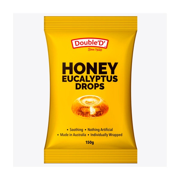 Double D Eucalyptus & Honey Drops | 150g