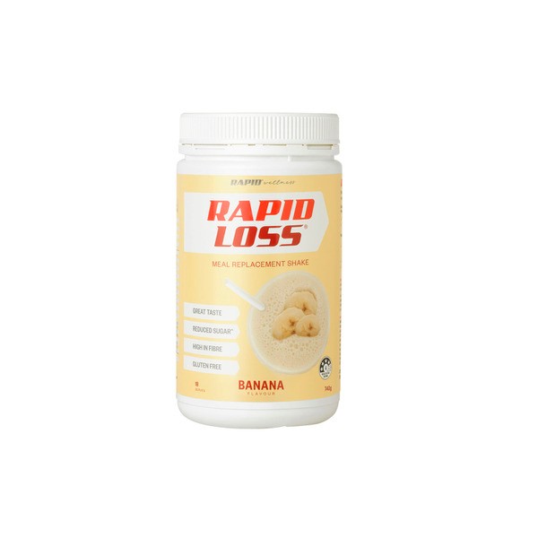 Rapid Loss Gluten Free Banana Meal Replacement Shake | 740g