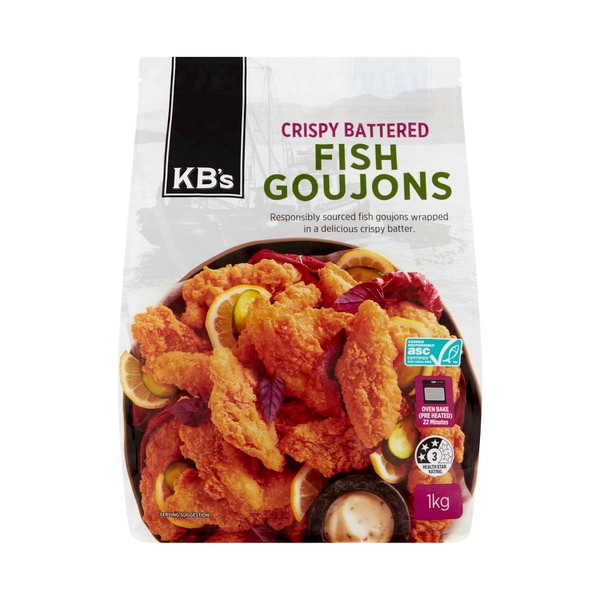Kb's Fish Crispy Goujons | 1kg