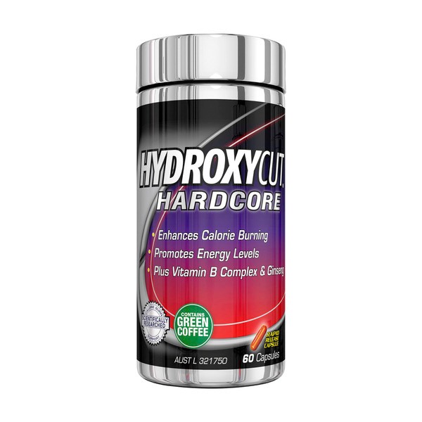 Hydroxycut Hardcore 60 Capsules | 60 each
