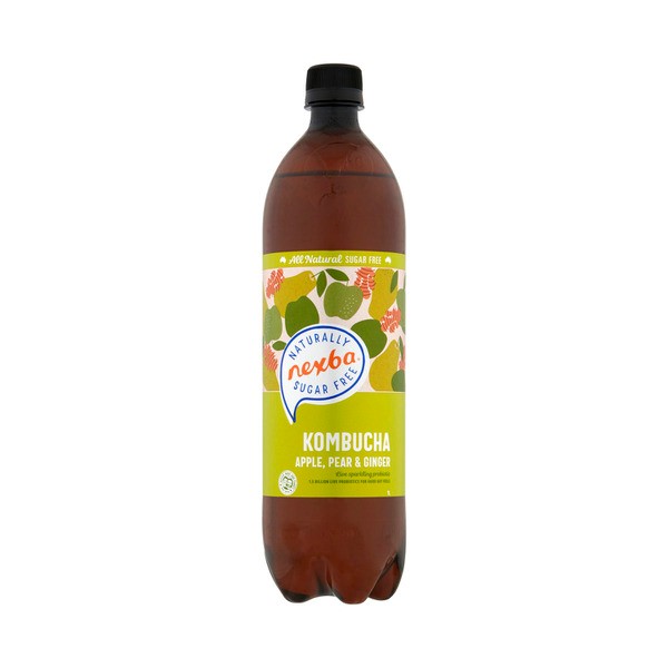 Nexba Kombucha Drink Apple Pear Ginger | 1L