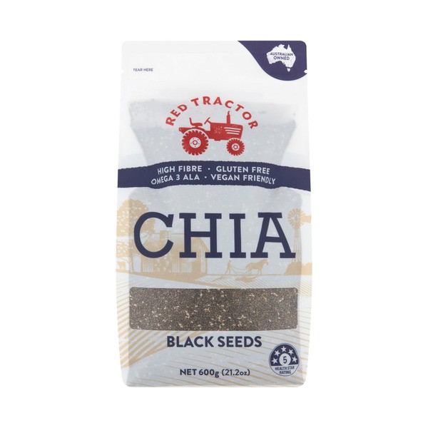 Red Tractor Black Chia Seeds | 600g