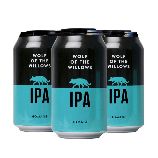 Wolf Of The Willows IPA Homage Can 355mL | 4 Pack
