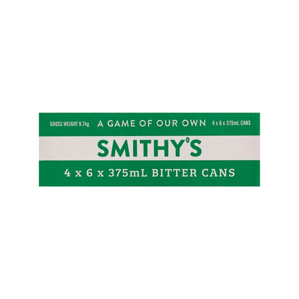 Smithy's Bitter Can 375mL | 24 Pack