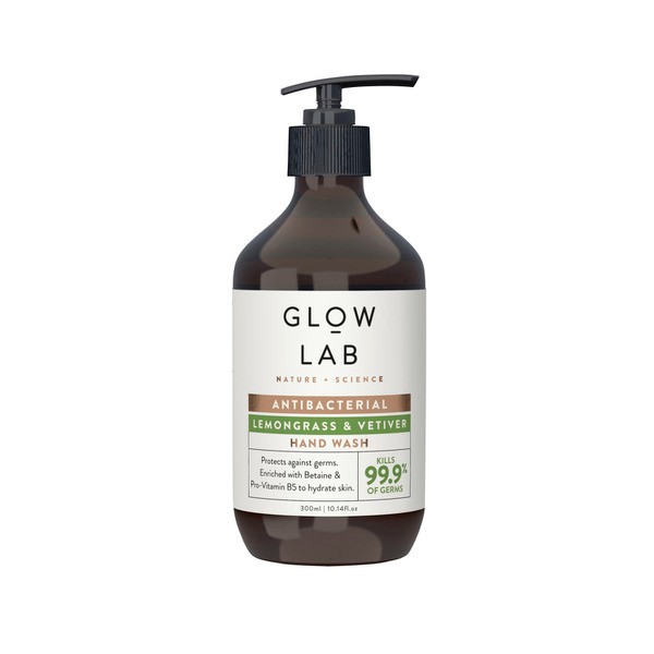 Glow Lab Lemongrass & Vetiver Antibacterial Handwash | 300mL