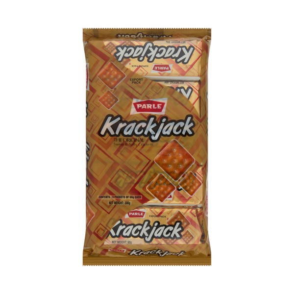 Parle Krackjack Biscuits 5x60g | 300g