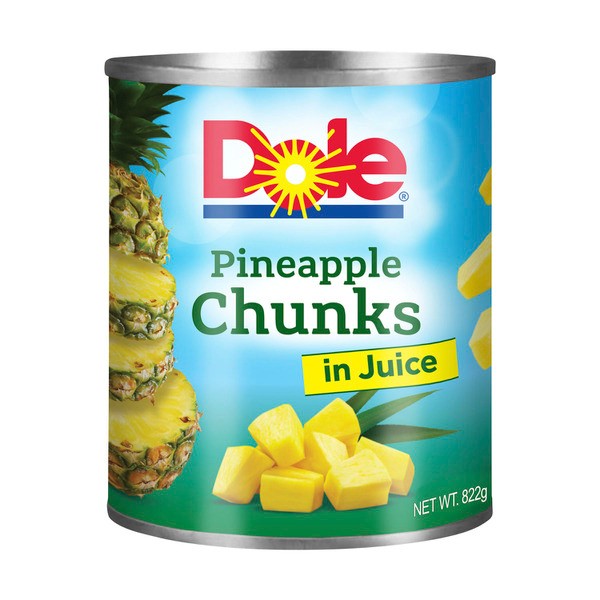 Dole Pineapple Chunks In Juice | 822g