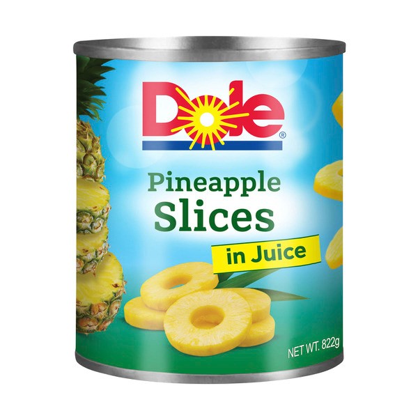 Dole Pineapple Slices In Juice | 822g