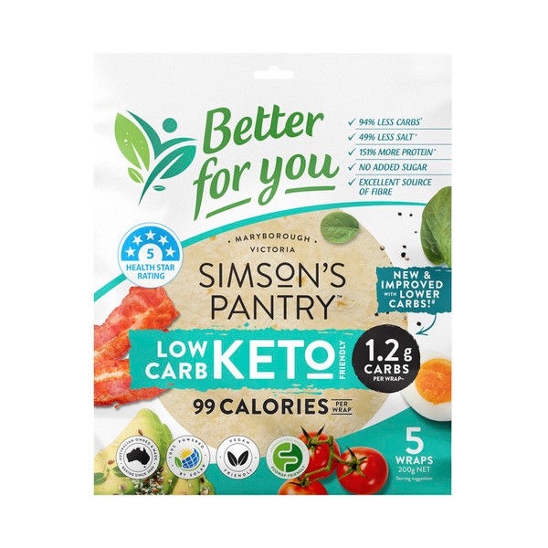 Simson's Pantry Low Carb Keto 5 pack | 200g