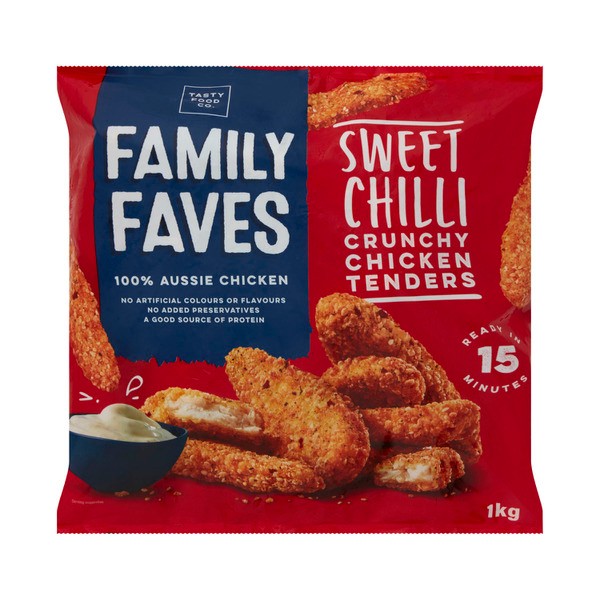 Family Fave's Sweet Chilli Chicken Tenders | 1kg
