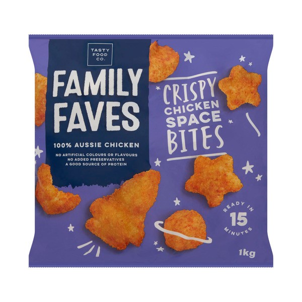 Family Fave's Chicken Space Shapes | 1kg