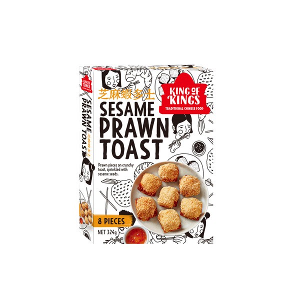 King Of Kings Sesame Prawn Toast | 324g
