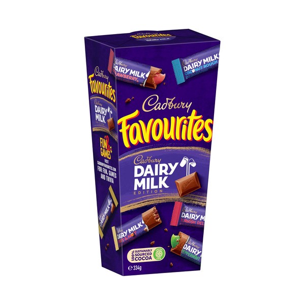 Cadbury Favourites Boxed Chocolate | 334g