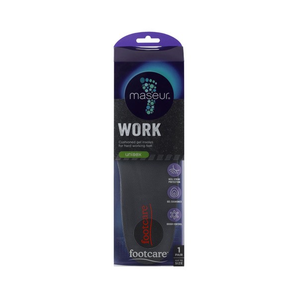 Maseur Footcare Work Insoles | 1 pack