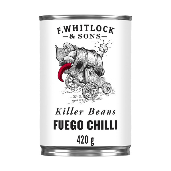 Whitlocks Baked Beans Fuego Chilli Sauce | 420g