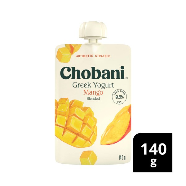 Chobani Greek Yogurt Pouch Mango | 140g