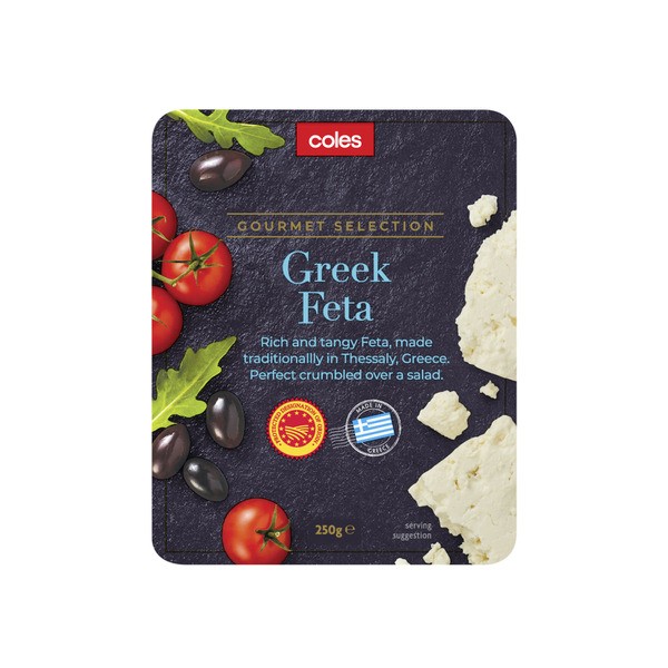 Coles Greek Feta PDO | 250g