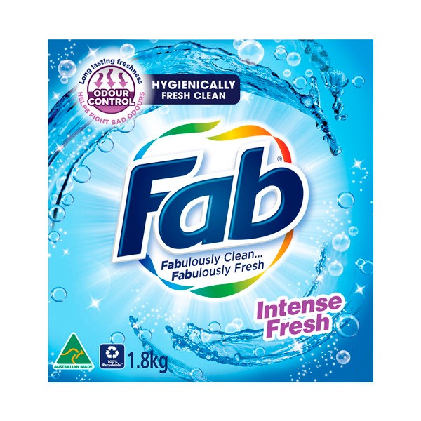 Fab Intense Fresh Laundry Powder | 1.8kg