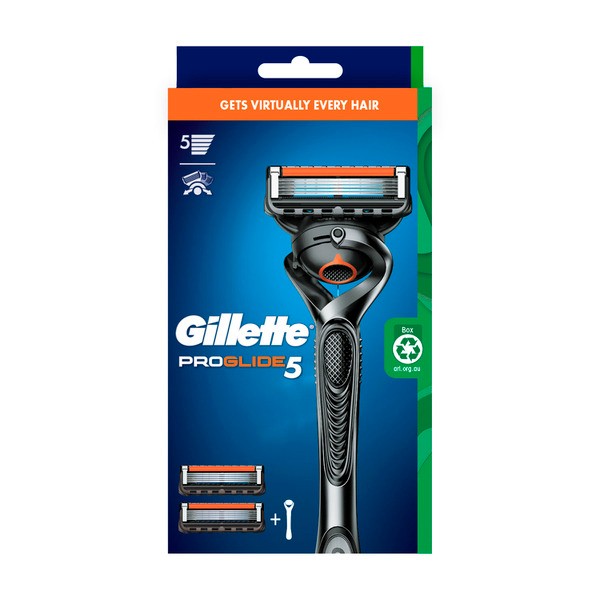 Gillette Proglide Flexball Razor Handle +2 Blade | 1 pack