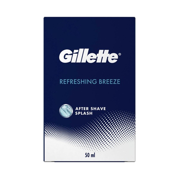 Gillette Refreshing Breeze After Shave Splash | 50mL