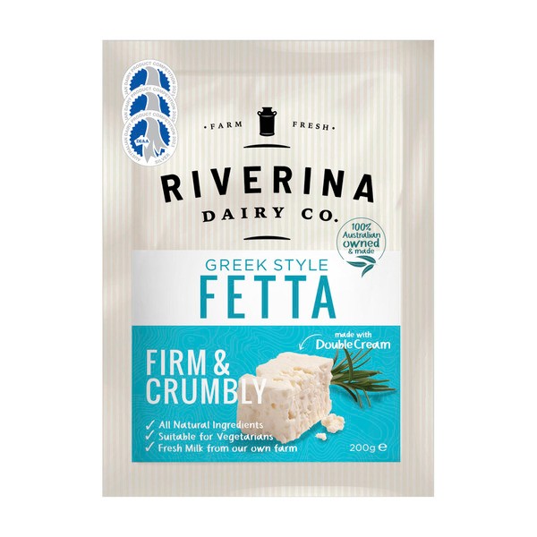 Riverina Dairy Greek Style Fetta | 200g