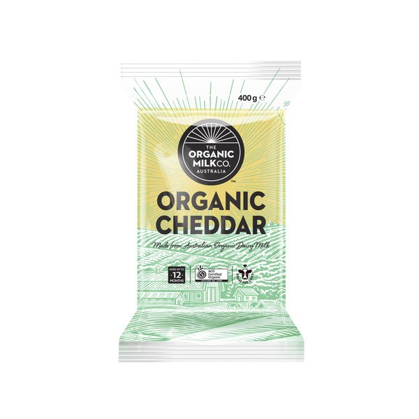 The Organic Milk Co Organic Cheddar Block | 400g