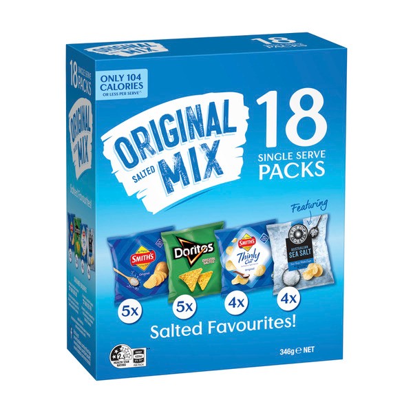 Smiths Original Mix Variety Multipack 18 Pack | 346g
